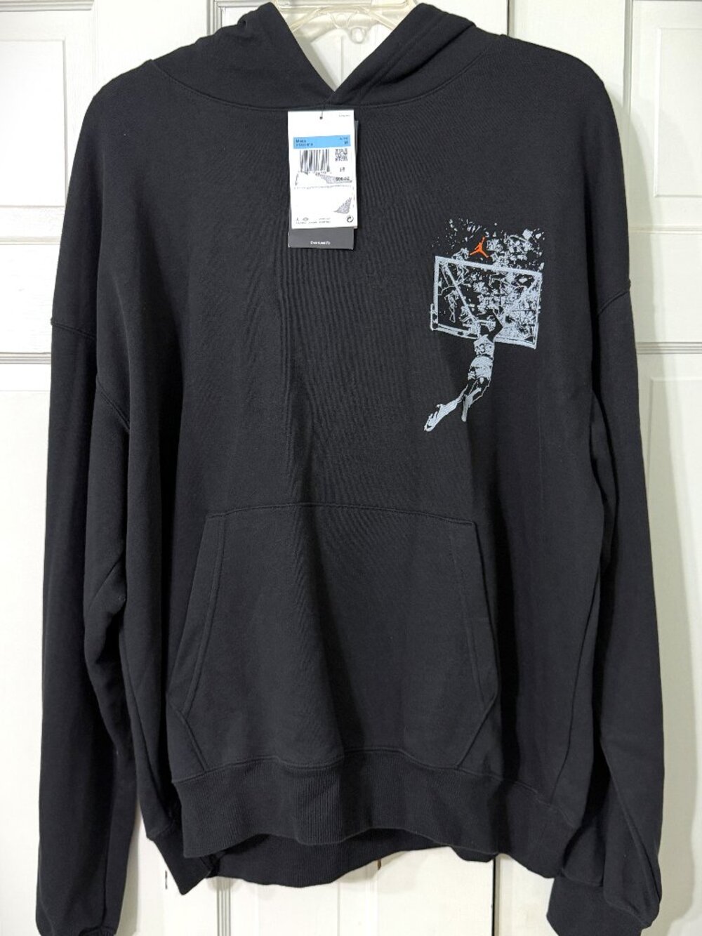 Nike Air Jordan Retro 1985 Shattered Backboard Oversized Hoodie Men's Medium